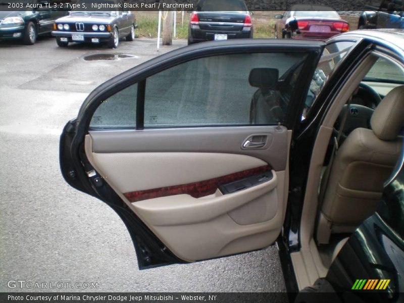 Nighthawk Black Pearl / Parchment 2003 Acura TL 3.2 Type S