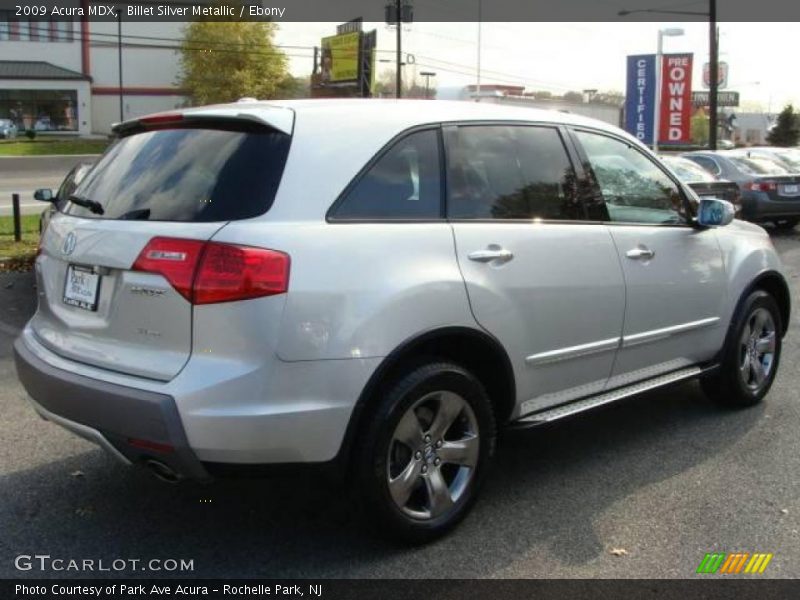 Billet Silver Metallic / Ebony 2009 Acura MDX
