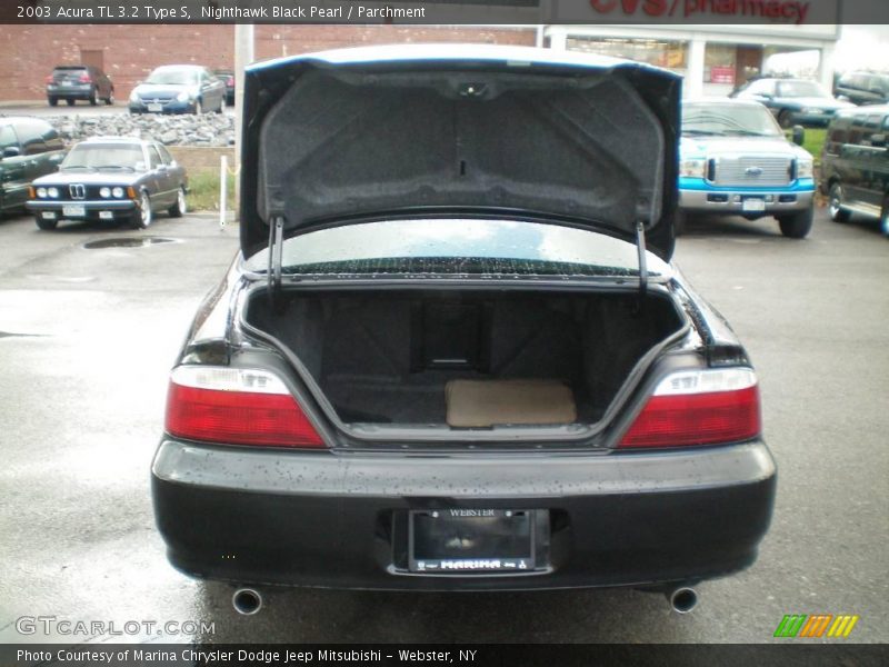 Nighthawk Black Pearl / Parchment 2003 Acura TL 3.2 Type S