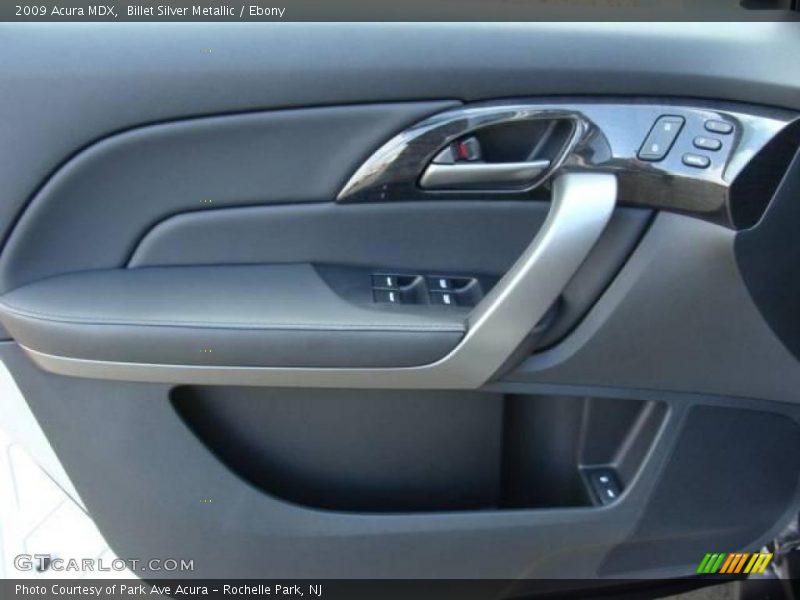 Billet Silver Metallic / Ebony 2009 Acura MDX