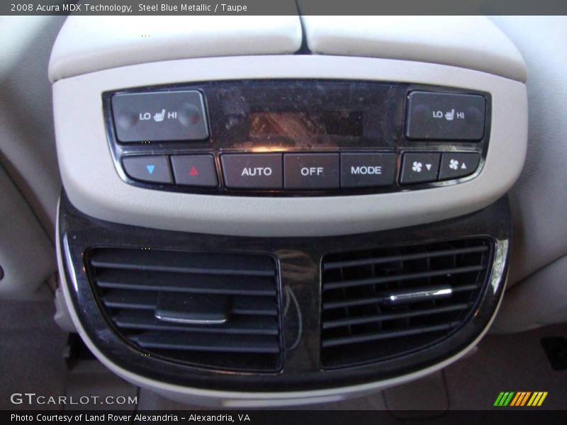 Steel Blue Metallic / Taupe 2008 Acura MDX Technology