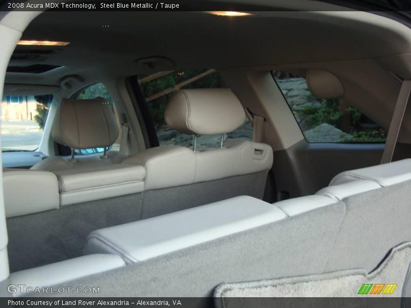 Steel Blue Metallic / Taupe 2008 Acura MDX Technology