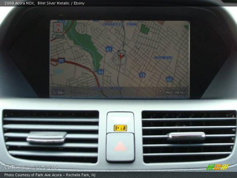 Billet Silver Metallic / Ebony 2009 Acura MDX