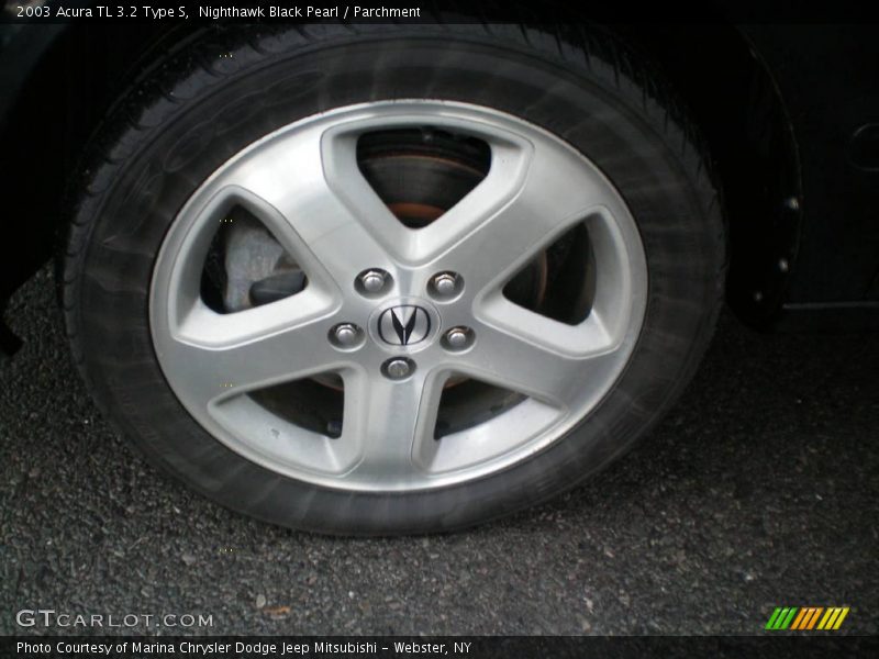 Nighthawk Black Pearl / Parchment 2003 Acura TL 3.2 Type S