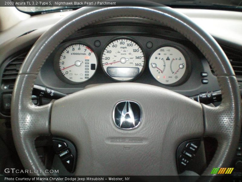 Nighthawk Black Pearl / Parchment 2003 Acura TL 3.2 Type S