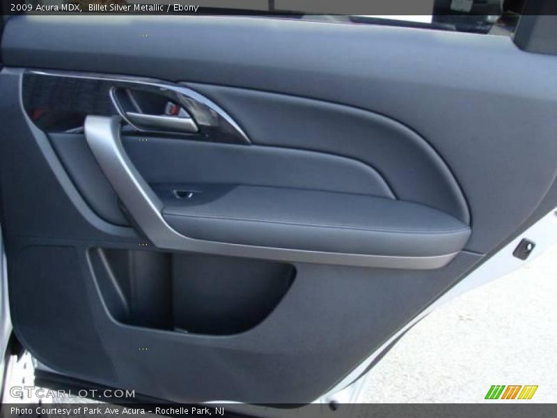 Billet Silver Metallic / Ebony 2009 Acura MDX