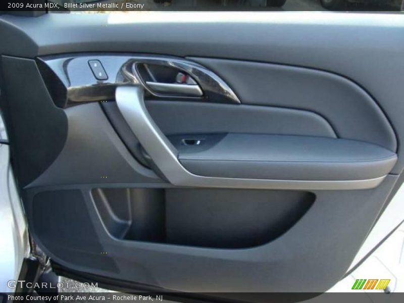 Billet Silver Metallic / Ebony 2009 Acura MDX