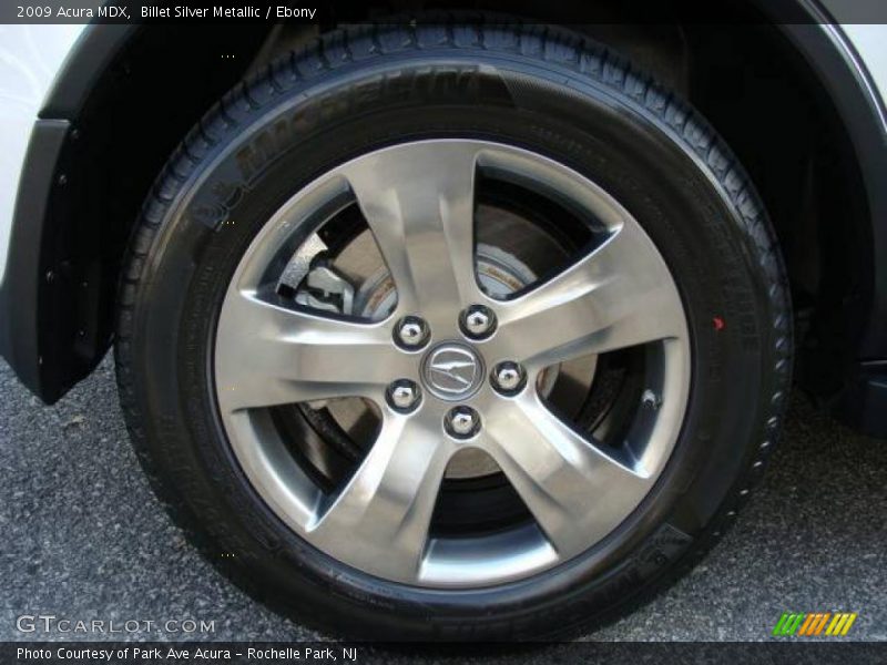 Billet Silver Metallic / Ebony 2009 Acura MDX