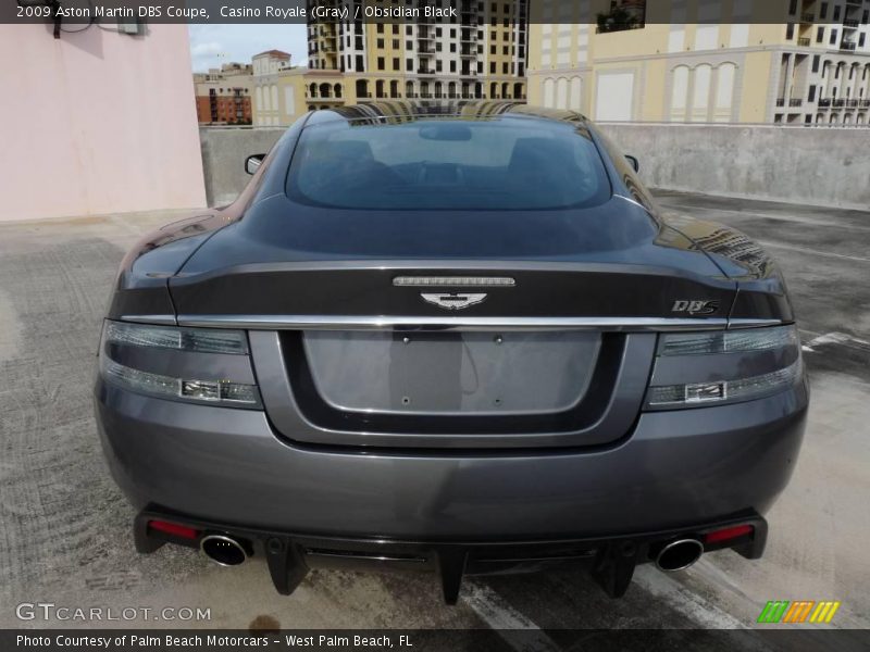 Casino Royale (Gray) / Obsidian Black 2009 Aston Martin DBS Coupe