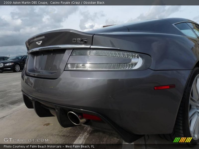 Casino Royale (Gray) / Obsidian Black 2009 Aston Martin DBS Coupe