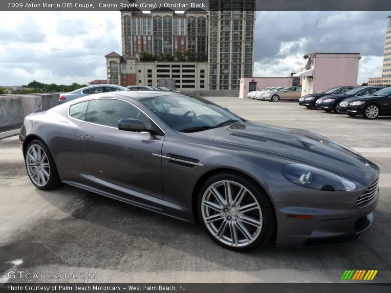 Casino Royale (Gray) / Obsidian Black 2009 Aston Martin DBS Coupe
