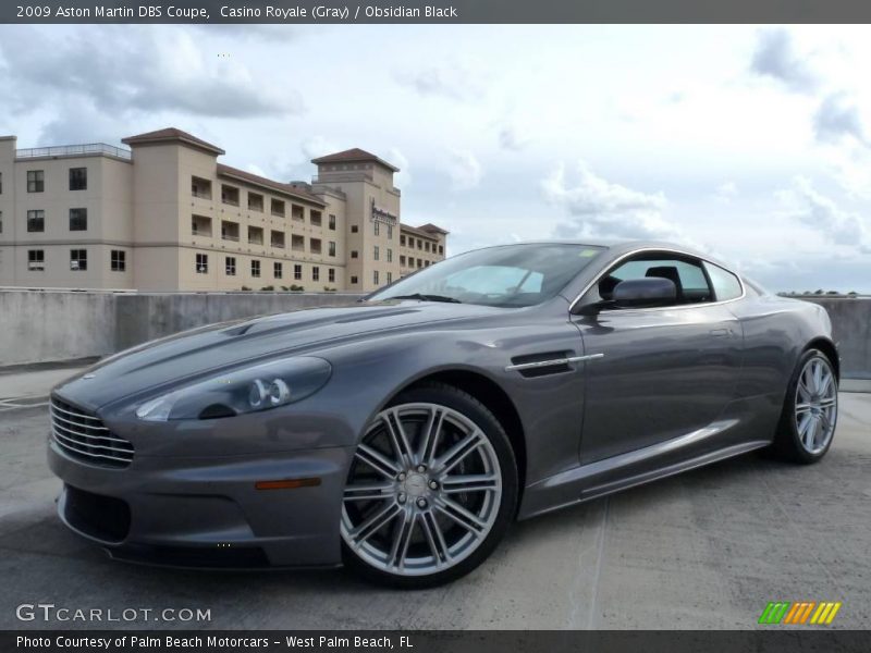 Casino Royale (Gray) / Obsidian Black 2009 Aston Martin DBS Coupe