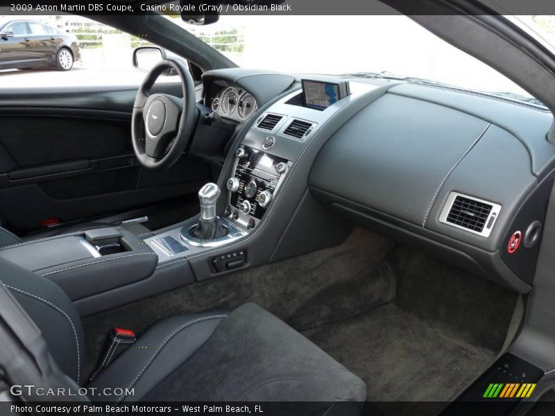 Casino Royale (Gray) / Obsidian Black 2009 Aston Martin DBS Coupe