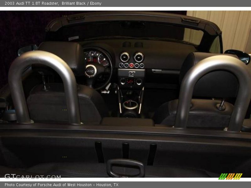 Brilliant Black / Ebony 2003 Audi TT 1.8T Roadster