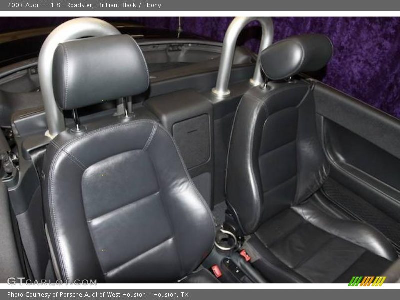 Brilliant Black / Ebony 2003 Audi TT 1.8T Roadster