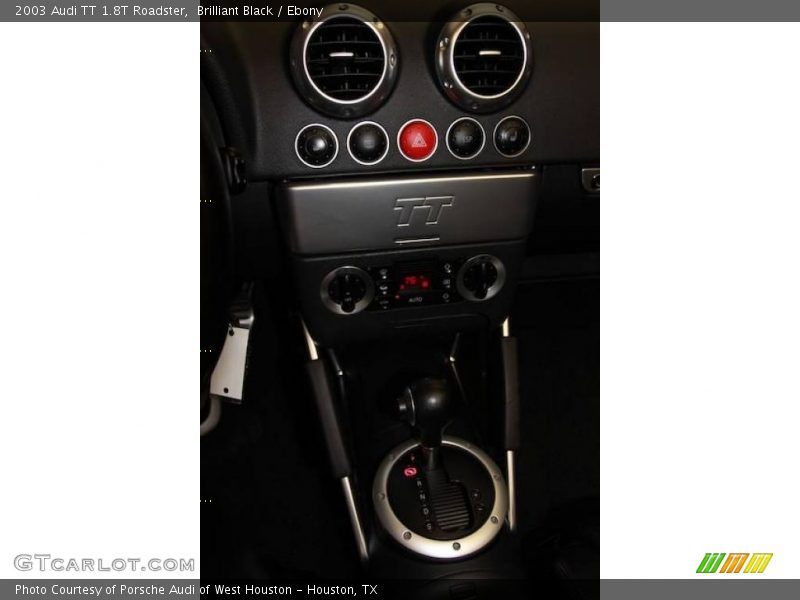 Brilliant Black / Ebony 2003 Audi TT 1.8T Roadster