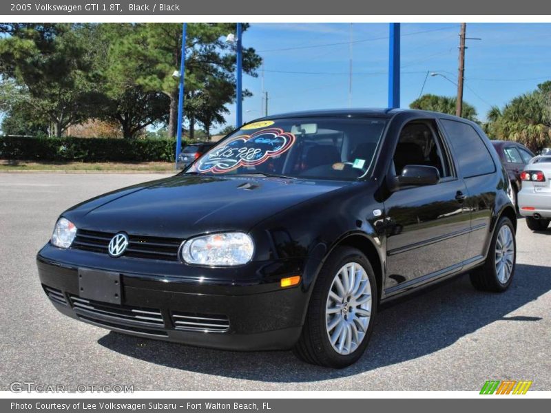 Black / Black 2005 Volkswagen GTI 1.8T