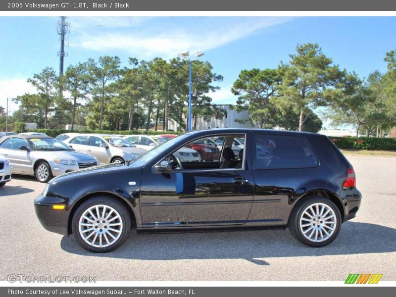 Black / Black 2005 Volkswagen GTI 1.8T
