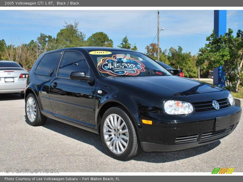 Black / Black 2005 Volkswagen GTI 1.8T