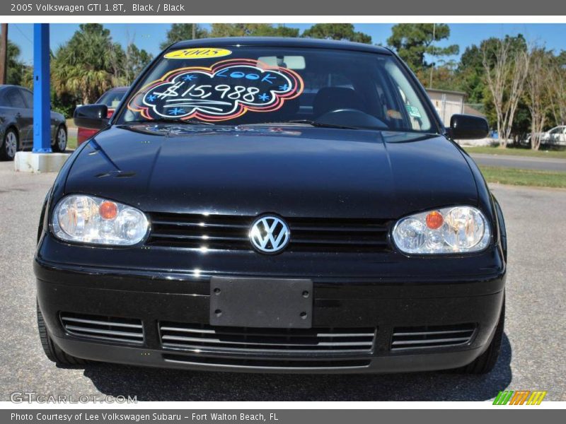 Black / Black 2005 Volkswagen GTI 1.8T