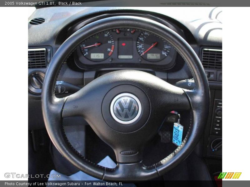 Black / Black 2005 Volkswagen GTI 1.8T