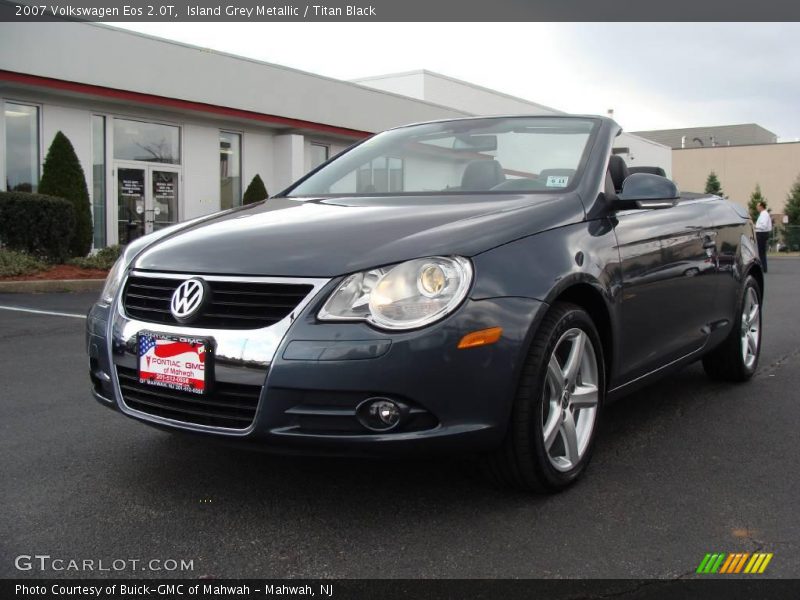 Island Grey Metallic / Titan Black 2007 Volkswagen Eos 2.0T