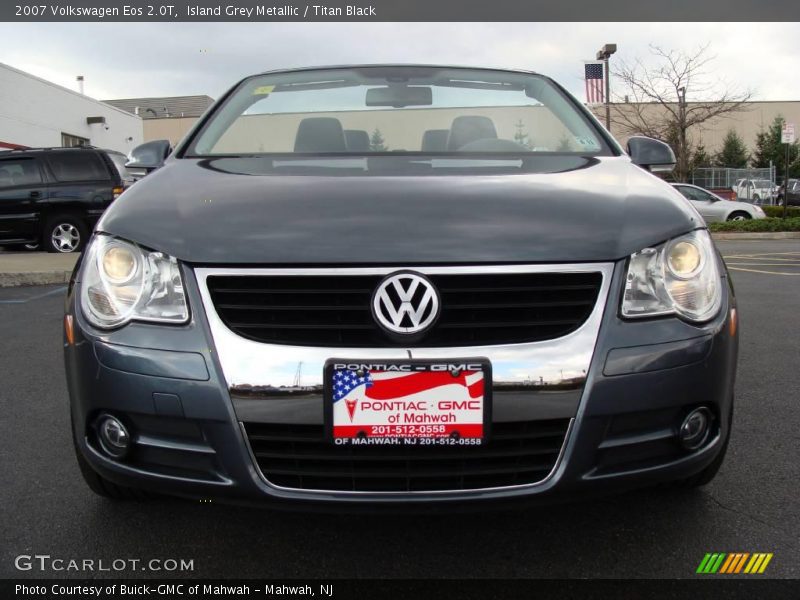 Island Grey Metallic / Titan Black 2007 Volkswagen Eos 2.0T