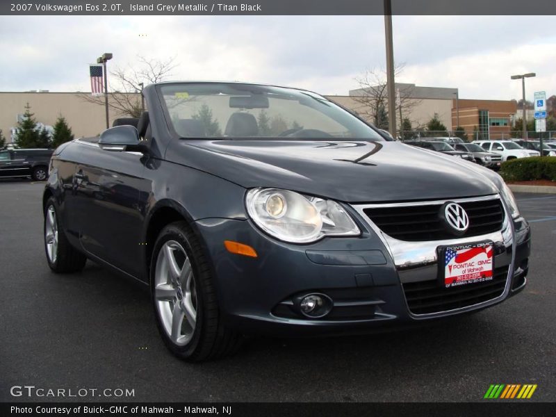Island Grey Metallic / Titan Black 2007 Volkswagen Eos 2.0T