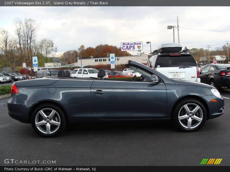 Island Grey Metallic / Titan Black 2007 Volkswagen Eos 2.0T