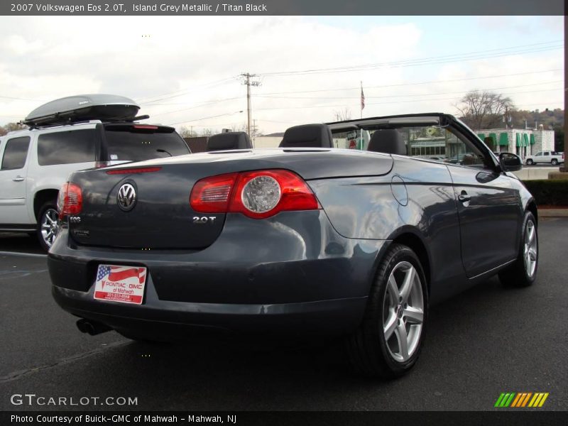 Island Grey Metallic / Titan Black 2007 Volkswagen Eos 2.0T