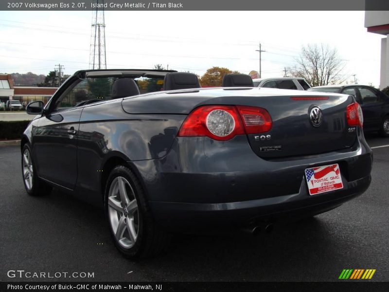 Island Grey Metallic / Titan Black 2007 Volkswagen Eos 2.0T