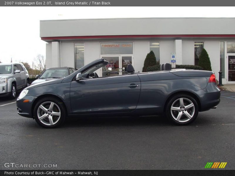 Island Grey Metallic / Titan Black 2007 Volkswagen Eos 2.0T