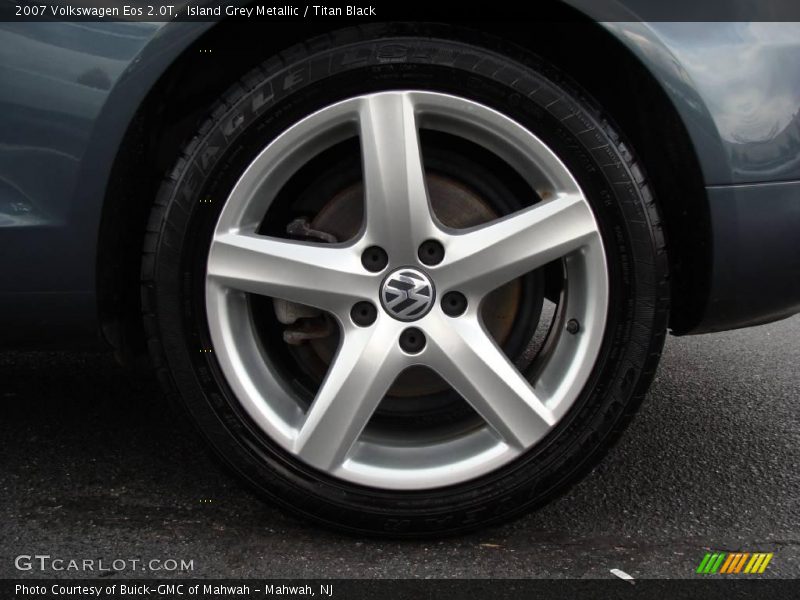 Island Grey Metallic / Titan Black 2007 Volkswagen Eos 2.0T
