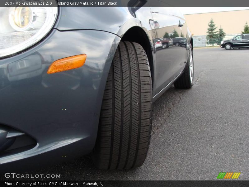 Island Grey Metallic / Titan Black 2007 Volkswagen Eos 2.0T