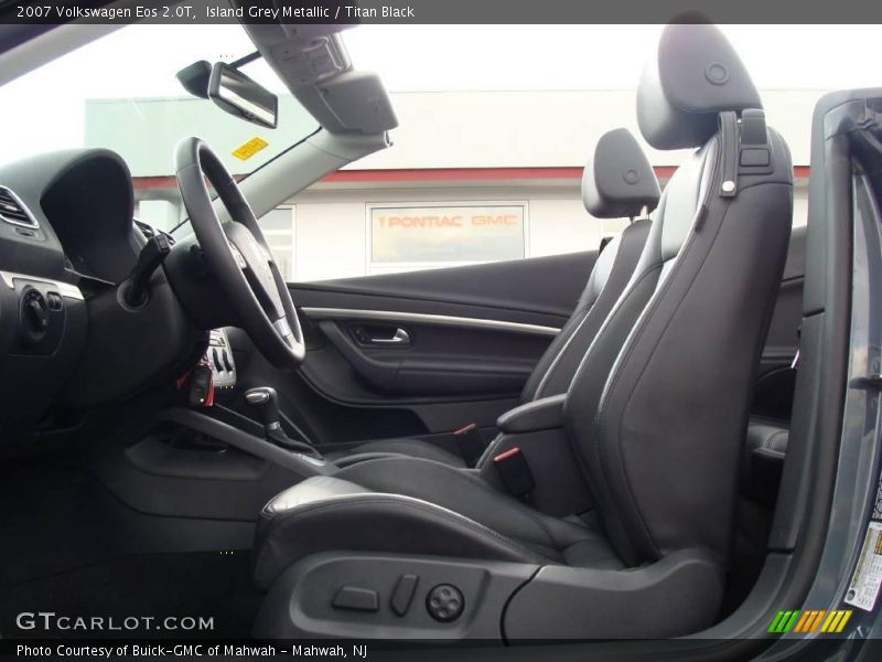 Island Grey Metallic / Titan Black 2007 Volkswagen Eos 2.0T