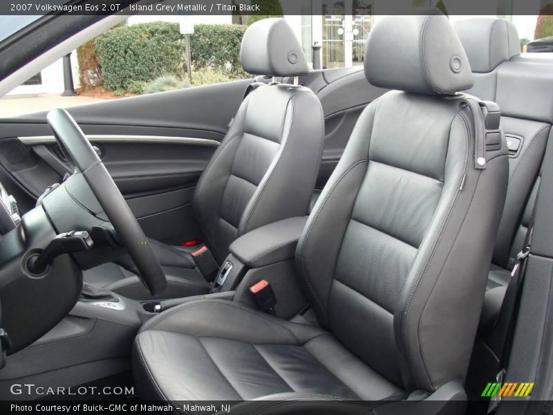 Island Grey Metallic / Titan Black 2007 Volkswagen Eos 2.0T