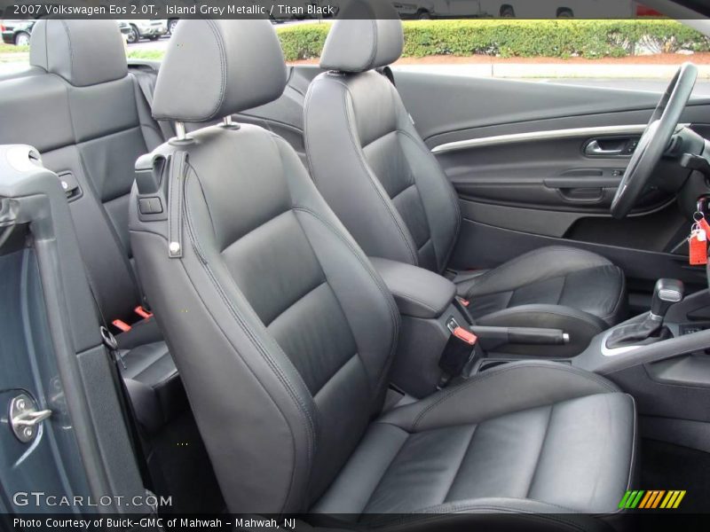 Island Grey Metallic / Titan Black 2007 Volkswagen Eos 2.0T