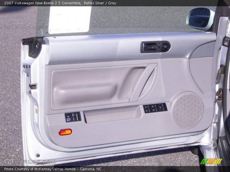 Reflex Silver / Grey 2007 Volkswagen New Beetle 2.5 Convertible