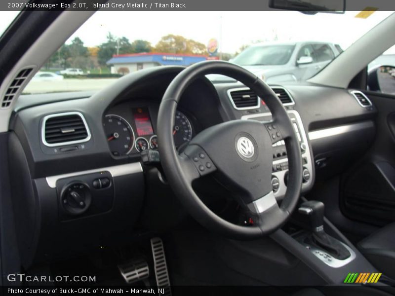 Island Grey Metallic / Titan Black 2007 Volkswagen Eos 2.0T