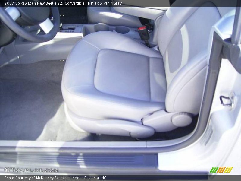 Reflex Silver / Grey 2007 Volkswagen New Beetle 2.5 Convertible
