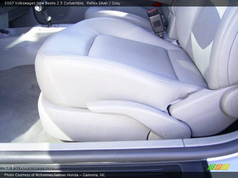 Reflex Silver / Grey 2007 Volkswagen New Beetle 2.5 Convertible