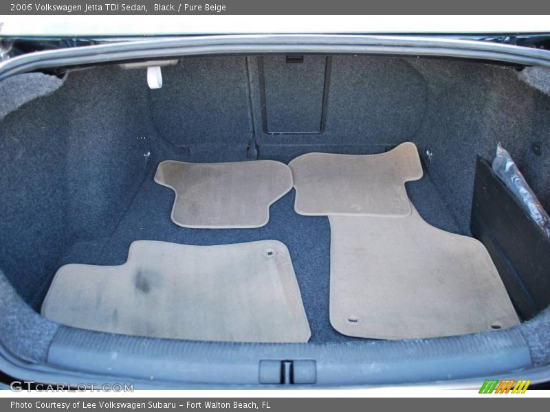 Black / Pure Beige 2006 Volkswagen Jetta TDI Sedan