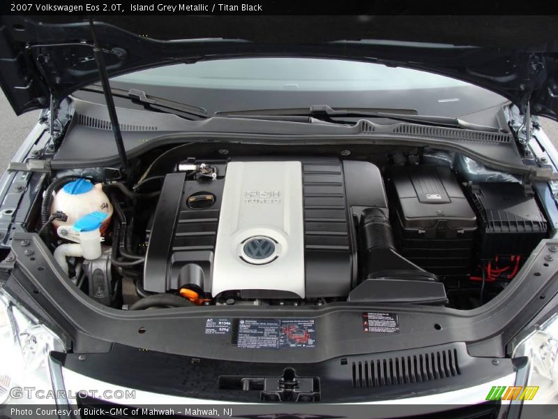 Island Grey Metallic / Titan Black 2007 Volkswagen Eos 2.0T
