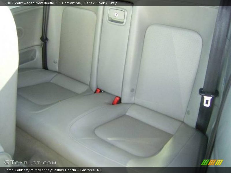 Reflex Silver / Grey 2007 Volkswagen New Beetle 2.5 Convertible