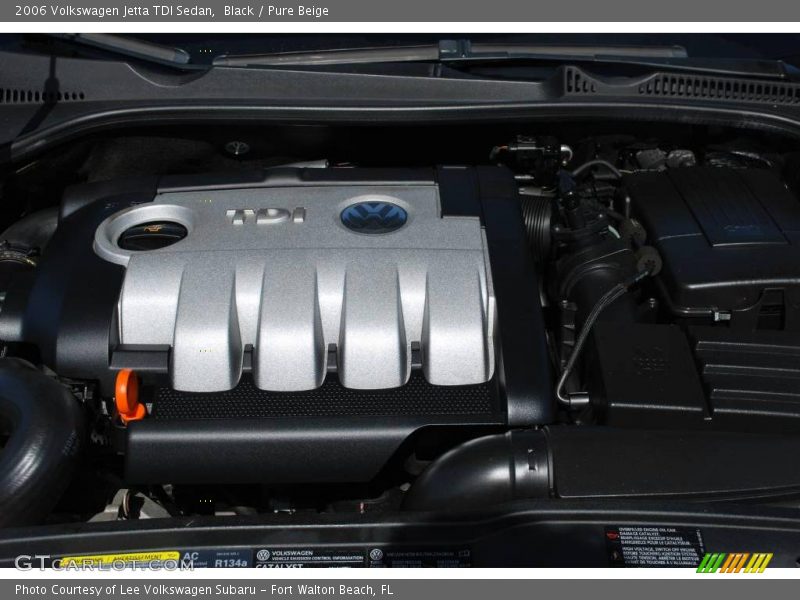 Black / Pure Beige 2006 Volkswagen Jetta TDI Sedan