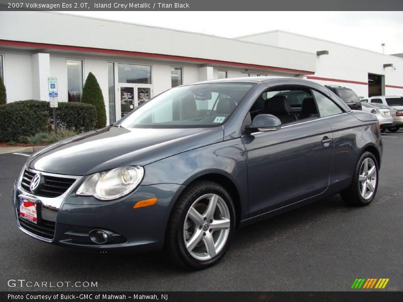 Island Grey Metallic / Titan Black 2007 Volkswagen Eos 2.0T
