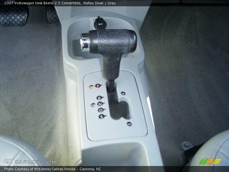Reflex Silver / Grey 2007 Volkswagen New Beetle 2.5 Convertible