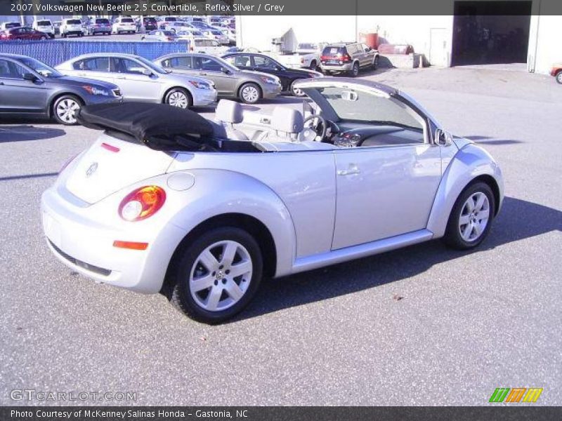 Reflex Silver / Grey 2007 Volkswagen New Beetle 2.5 Convertible