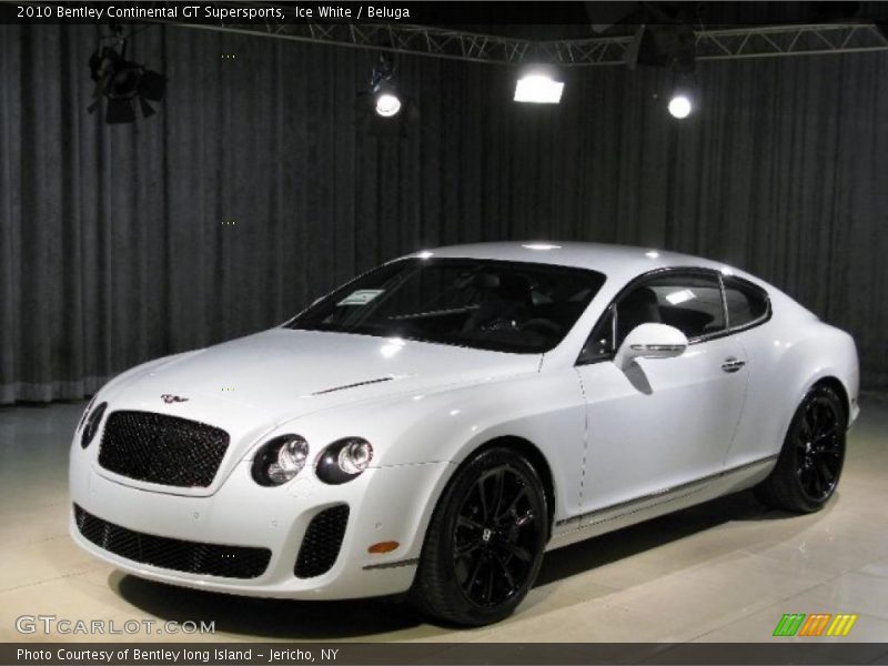 Ice White / Beluga 2010 Bentley Continental GT Supersports