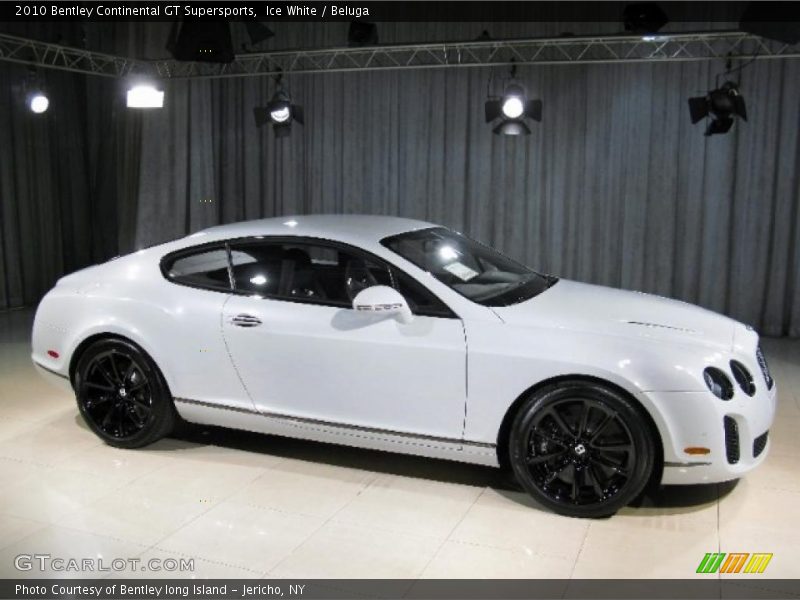 Ice White / Beluga 2010 Bentley Continental GT Supersports